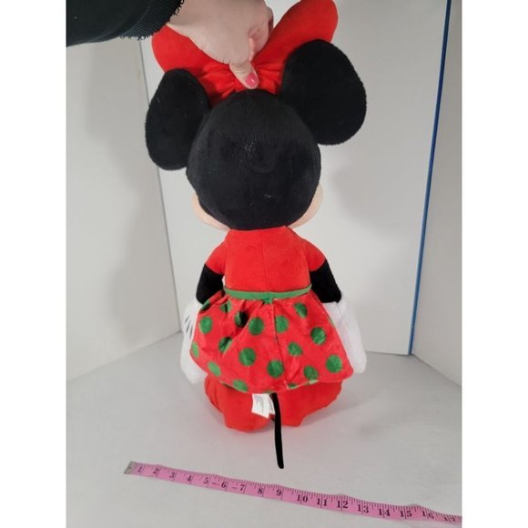 Disney Minnie Mouse Holiday 2018 Plush Stuffed Animal 21” Christmas Collection - Picture 7 of 10